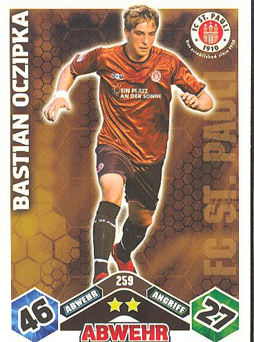 Match Attax 10/11 - BASTIAN OCZIPKA - 259