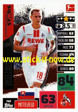 Topps Match Attax Bundesliga 2020/21 "Extra" - Nr. 730