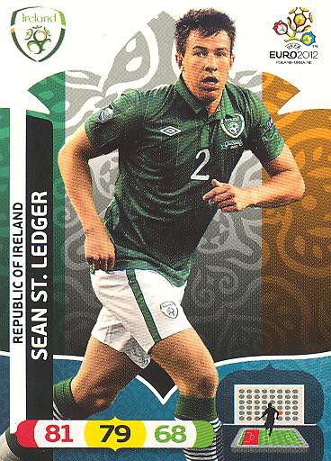 Panini EM 2012 - Adrenalyn XL - Sean St. Ledger - Irland