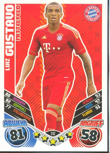 Luiz Gustavo - Match Attax 11/12