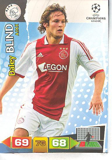 Daley Blind - Panini Adrenalyn XL CL 11/12 - Ajax Amsterdam