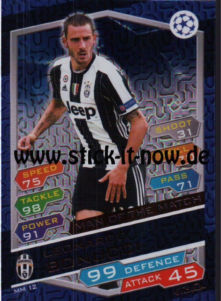 Match Attax Champions League 16/17 - Nr. MM 12