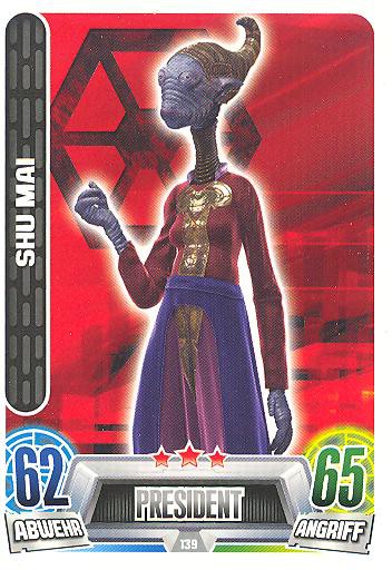 Force Attax Movie Collection - Serie 2 - SHU MAI - Nr. 139