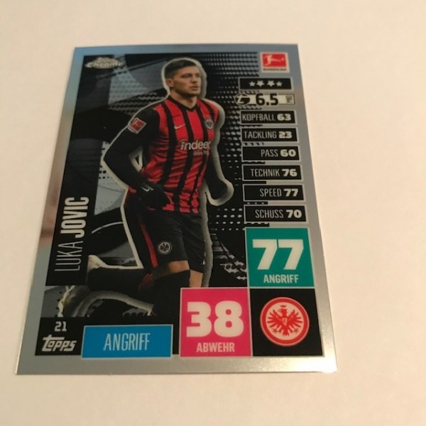 Match Attax BL Chrome 20/21 - Nr. 21 - JOVIC