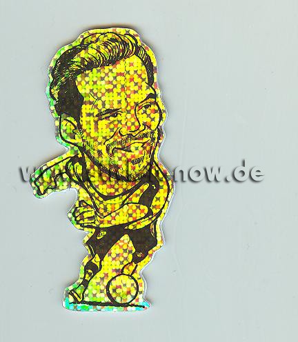 BVB-Haftsticker 15/16 - Gonzalo Castro (GLITZER)