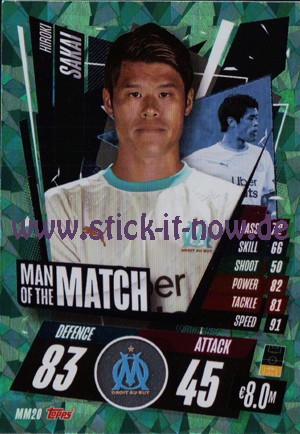 Match Attax Champions League 2020/21 - Nr. MM 20