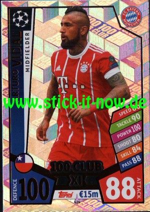 Match Attax Champions League 17/18 - Nr. 424 (100 Club XL)