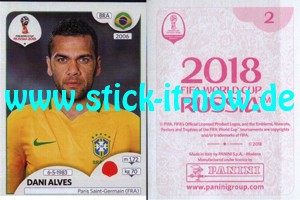 Panini WM 2018 Russland "Sticker" INT/Edition - Nr. 343