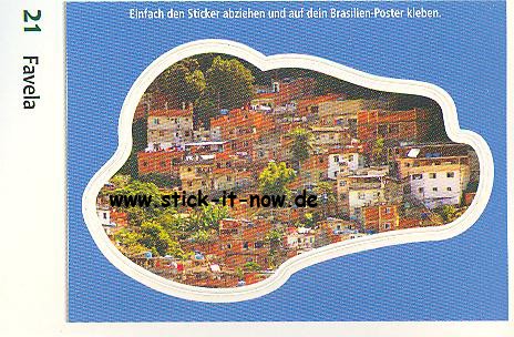 Edeka & WWF - Entdecke Brasilien - Sticker - Nr. 21