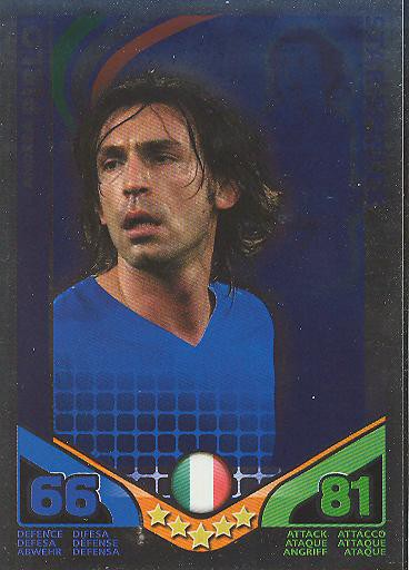 Match Attax WM 2010 - GER/Edition - Star-Spieler - ANDREA PIRLO - Italien