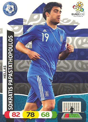 Panini EM 2012 - Adrenalyn XL - Sokratis Papastathopoulos - Griechenland