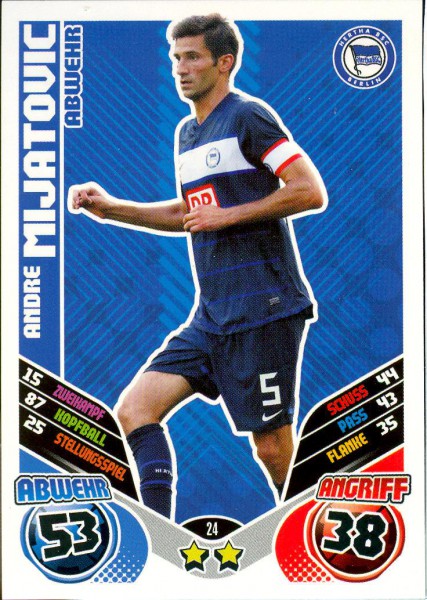 Andre Mijatovic - Match Attax 11/12