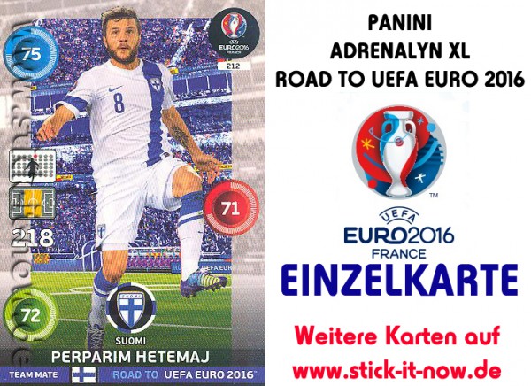 Adrenalyn XL - Road to UEFA Euro 2016 France - Nr. 212
