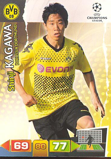 Shinji Kagawa - Panini Adrenalyn XL CL 11/12 - Bor. Dortmund