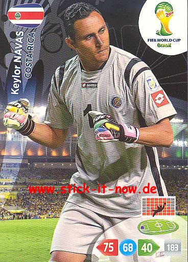 Panini Adrenalyn XL Brasil WM 2014 - Keylor NAVAS