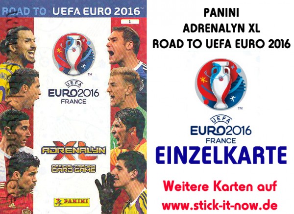 Adrenalyn XL - Road to UEFA Euro 2016 France - Nr. 1