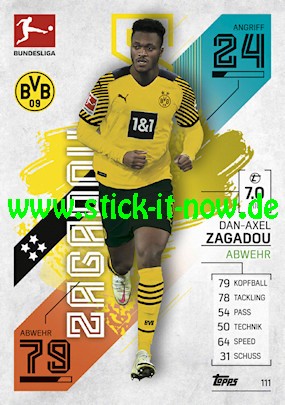 Topps Match Attax Bundesliga 2021/22 - Nr. 111