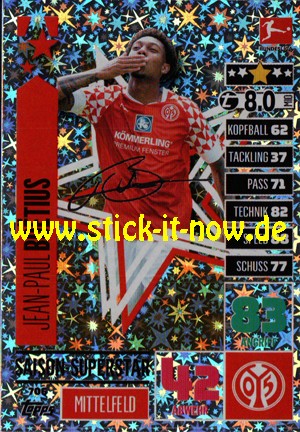 Topps Match Attax Bundesliga 2020/21 "Extra" - Nr. 706 (Glitzer)