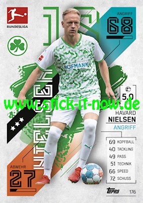 Topps Match Attax Bundesliga 2021/22 - Nr. 176