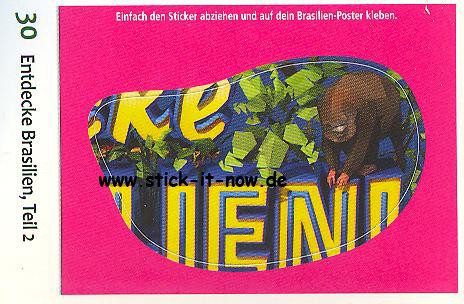 Edeka & WWF - Entdecke Brasilien - Sticker - Nr. 30