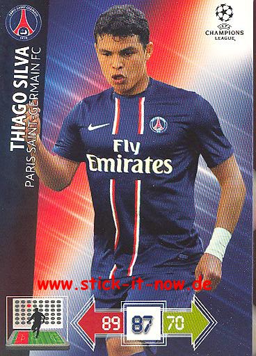 Panini Adrenalyn XL CL 12/13 - Paris St. Germain - Thiago Silva