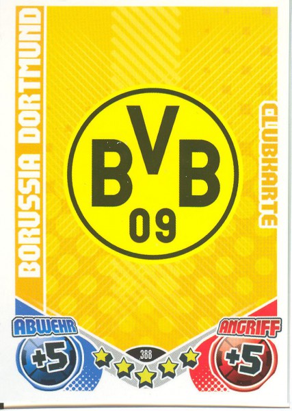 Match Attax 11/12 - Bor.Dortmund - Clubkarte