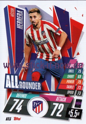 Match Attax Champions League 2020/21 - Nr. ATL 3