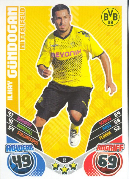 Ilkay Gündogan - Match Attax 11/12