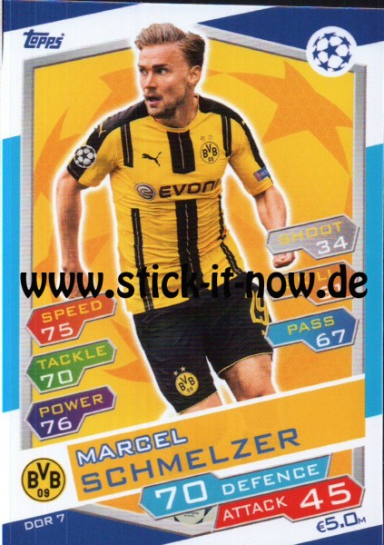 Match Attax Champions League 16/17 - Nr. DOR 7