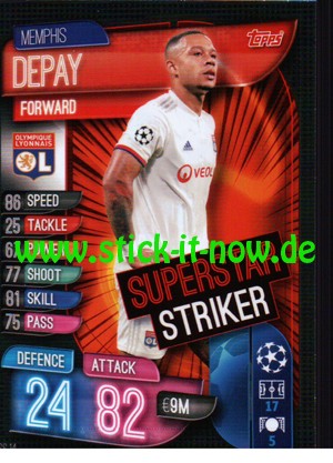 Match Attax Champions League 2019/20 "Extra" - Nr. SS 14