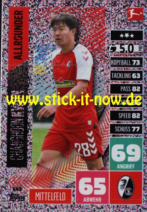 Topps Match Attax Bundesliga 2020/21 "Extra" - Nr. 665 (Allrounder)