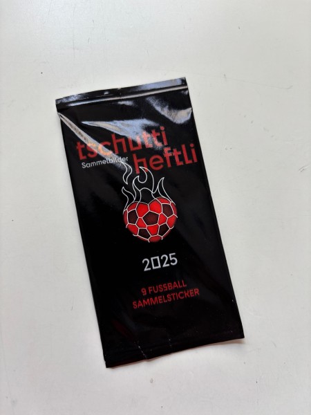 Tschutti Heftli "Frauen EM 2025" - Stickertüte ( 9 Sticker )
