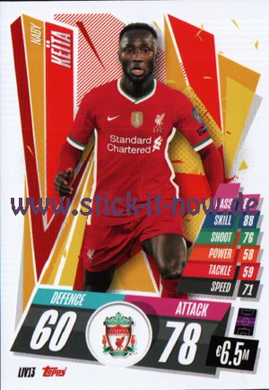 Match Attax Champions League 2020/21 - Nr. LIV 13