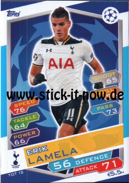 Match Attax Champions League 16/17 - Nr. TOT 12