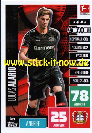 Topps Match Attax Bundesliga 2020/21 "Extra" - Nr. 471