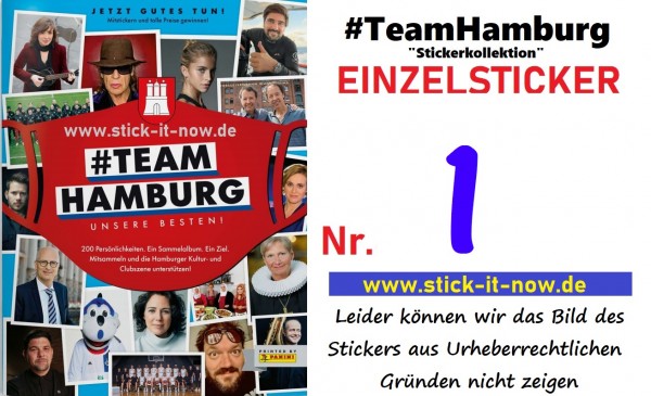 #TeamHamburg "Sticker" (2021) - Nr. 1