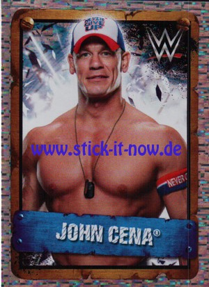 WWE "The Ultimate Collection" Sticker (2017) - Nr. 123 (GLITZER)