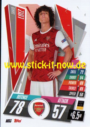 Match Attax Champions League 2020/21 "Update" - Nr. ARS 3