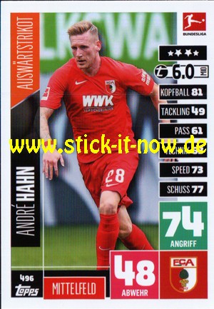 Topps Match Attax Bundesliga 2020/21 "Extra" - Nr. 496