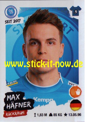 LIQUI MOLY Handball Bundesliga "Sticker" 20/21 - Nr. 194