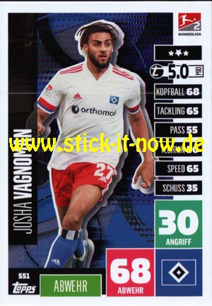 Topps Match Attax Bundesliga 2020/21 "Extra" - Nr. 551