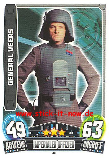 Force Attax Movie Collection - Serie 3 - GENERAL VEERS - Nr. 46