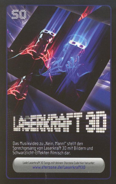 Starzone Sammelkarte - LASERKRAFT 3D - Rewe - Nr. 50