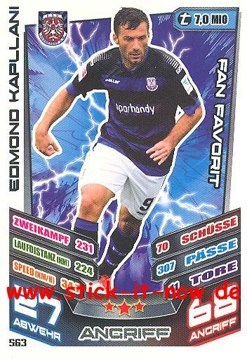 Match Attax 13/14 EXTRA - Fan Favoriten - EDMOND KAPLLANI - Nr. 563