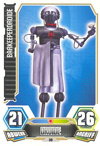 Force Attax - Serie 3 - Barkeeperdroide - Nr. 39