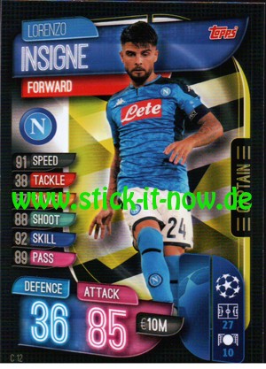 Match Attax Champions League 2019/20 "Extra" - Nr. C 12