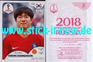 Panini WM 2018 Russland "Sticker" INT/Edition - Nr. 489