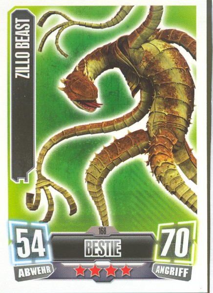 Force Attax - Serie II - Zillo Beast - Bestie - Kreatur