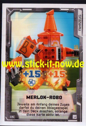 Lego Nexo Knights Trading Cards - Serie 2 (2017) - Nr. 141