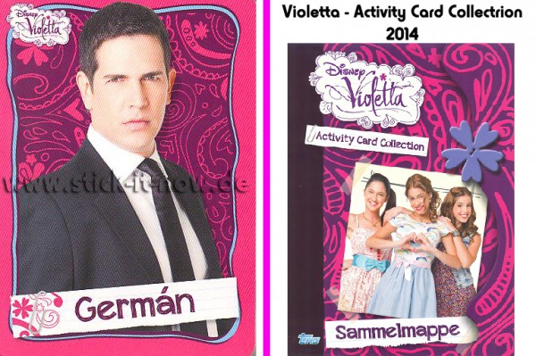 Disney Violetta - Activity Cards (2014) - Nr. 6